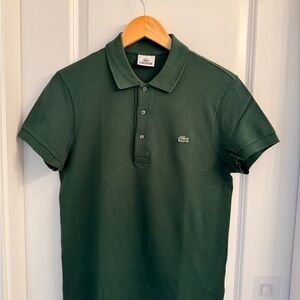 Lacoste Dark Green Polo Shirt